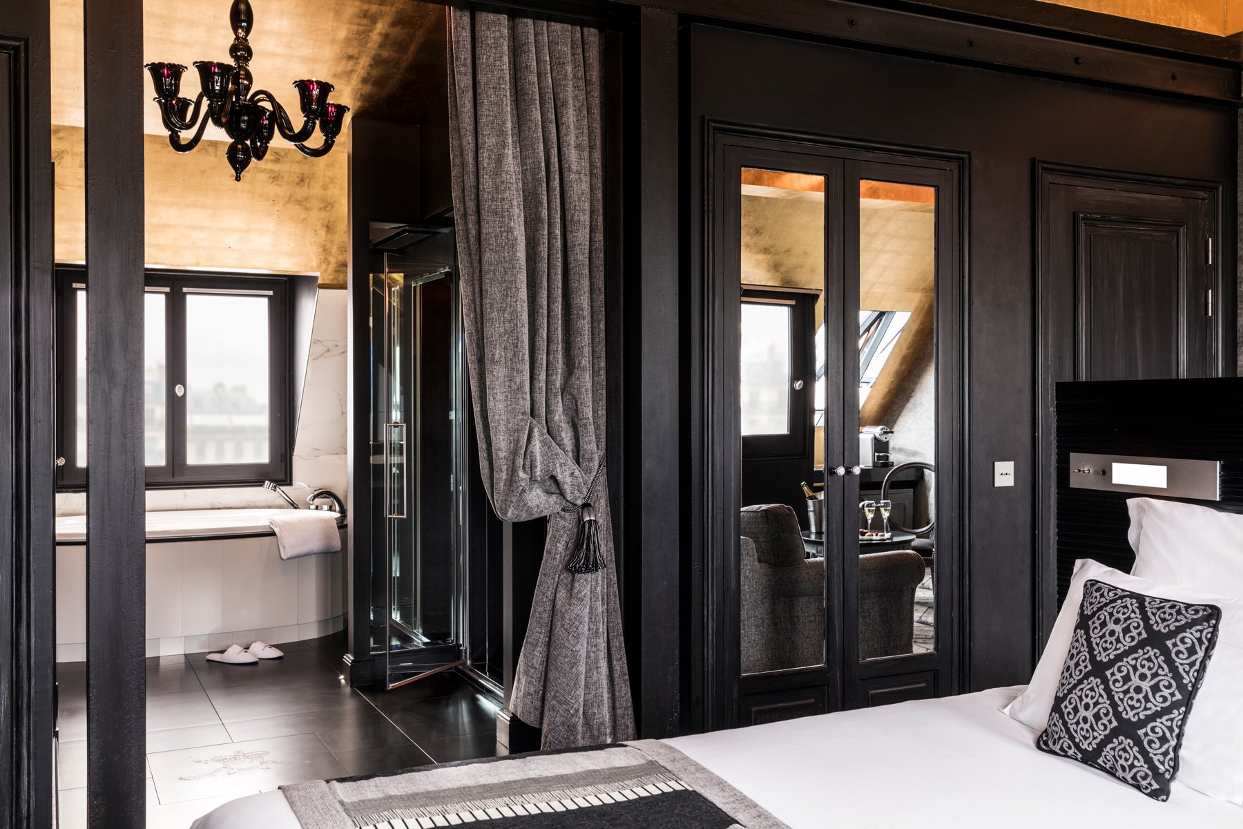 Maison Albar Hotels Le Champs-Elysées | Chambres d'hôtel avec bain à remous privatif